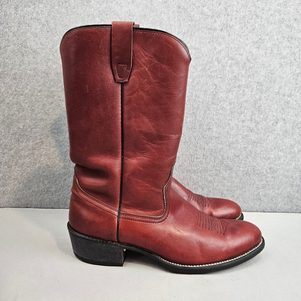 VIBRAM | RARE Vintage 1992 Red Wing Pecos (Style 1178) Western Boots Made in USA